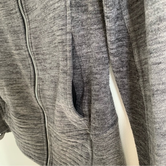 Lululemon Radiant Jacket II Heathered Core Dark Grey Women’s Size 6 - Picture 6 of 14